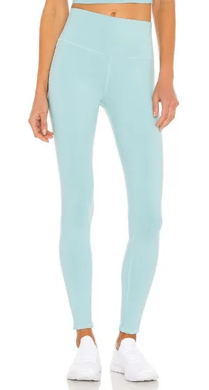 NWT Alo Yoga High-Waist Airbrush Legging in Blue Quartz Stretch Workout XS thumbnail 1