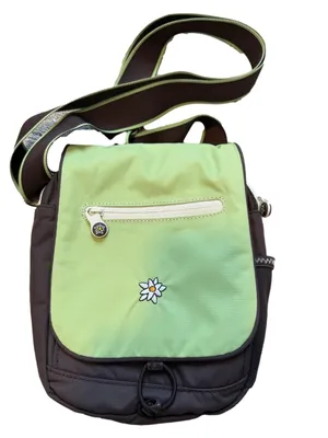 Sherpani Pica crossbody green/ brown handbag thumbnail 1