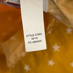 Madewell Wrap Top in Star Golden Yellow Scatter Print M thumbnail 16