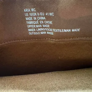 JustFab Cognac Tall Riding Boots Women’s Size 10 Perforated Faux Leather thumbnail 5