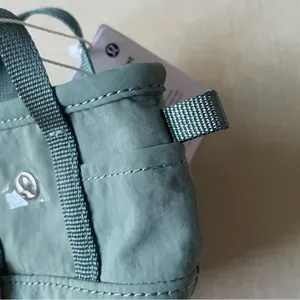Lululemon Daily Multi-Pocket Nano Tote Bag - Crater Blue thumbnail 4