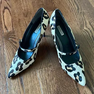 Alfani Cheetah print 3in high heels thumbnail 1