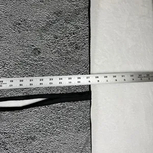 Lululemon Vinyasa Scarf Black White Static Print Snap‎ Convertible Infinity Wrap thumbnail 4