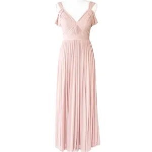 Azazie Calla Bridesmaid Formal Dress in Pale Pink Size 2 thumbnail 5