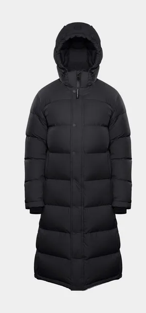 Aritzia The Super Puff Long cliMATTE Puffer Coat Black 2XS thumbnail 1