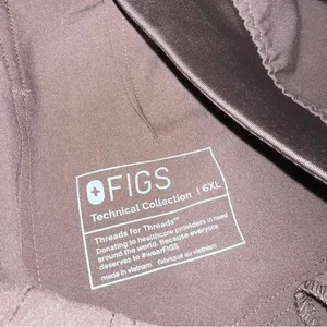 FIGS Zamora Jogger Scrub Pant Bottoms Women’s‎ Brown 6XL thumbnail 3