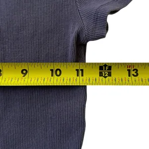 Garage Gray Ribbed Crop Top Women's Size Small | 6-33 thumbnail 6