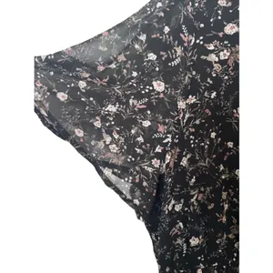Baltic born Belfast Pleated Maxi Dress 3x Black Floral Cottagecore thumbnail 6