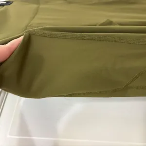 Fabletics Oasis Kick Flare Yoga Pants XL Tall High Waist Pockets‎ Dark Moss NEW thumbnail 3