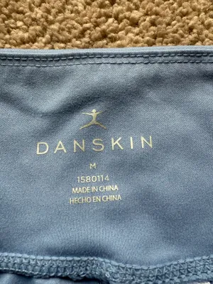 Baby Blue Danskin Leggings thumbnail 2