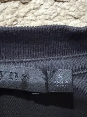 Jenni Kayne Black Short Sleeve Crewneck Tee 100 percent cotton size S thumbnail 5