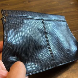 Chloé Parfums Black Textured Clutch Embossed GWP Mini Bag Pouch Evening Night thumbnail 7