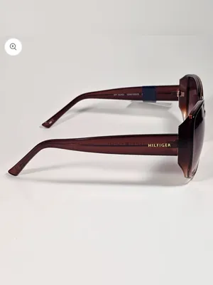 Tommy Hilfiger WP OL632 Butterfly Sunglasses Brown Crystal Frame Gradient Lens thumbnail 6