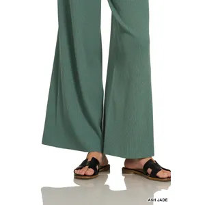 Zenana Viscose Sweater Top &‎ Pants Set - Ash Jade - Small thumbnail 10