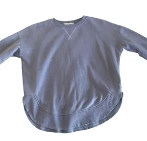 Blue crew neck thumbnail 1