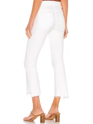 Mother Denim Women’s The Insider Crop Step Fray Jeans Fairest of Them All Sz 26 thumbnail 9