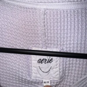 Aerie Lumberjane Waffle Polo Sweatshirt Size XS thumbnail 11