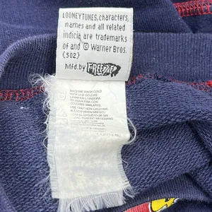 Vintage Looney Tunes Tweety Bird Attitude University Sweatshirt Blue Crew Neck M thumbnail 11