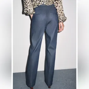 Zara NWT blue pants thumbnail 6