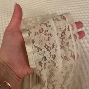 Aerie | Lace Bandeau Bralette White Medium thumbnail 4