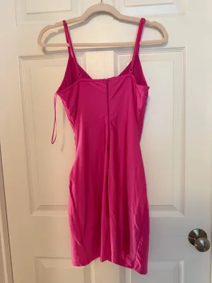 Cefian Pink Mini Dress Size M thumbnail 4