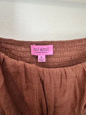 Brown Blouse Francesca's thumbnail 2