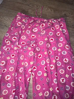 Vintage Y2K Sweet Hottie Pink Pajama Pants small thumbnail 8