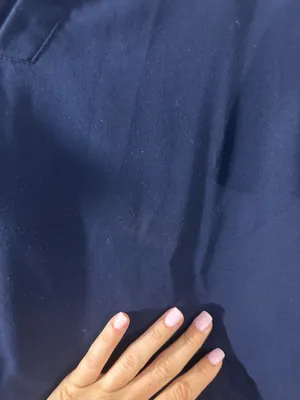 FIGS Scrub Top- Navy thumbnail 3