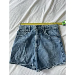 Levi's Women's Premium High Loose Shorts Jorts Size 26/2 thumbnail 10