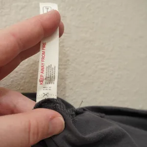 Daily Practice Grey Midi Dress Side Ruched Striped Trim Slit Athletic Athleisure thumbnail 5
