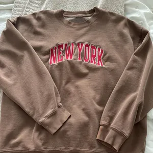 brown and red brandy melville sweatshirt thumbnail 1
