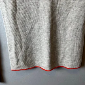 Theory Women’s Ribbed 100% Wool Sweater‎ Beige Tan Size Medium Fitted Minimalist thumbnail 5