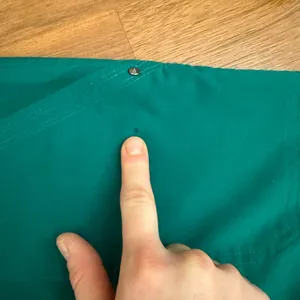 Purple Label by Healing Hands Yoga Scrub Pants Hunter Green XXS thumbnail 5