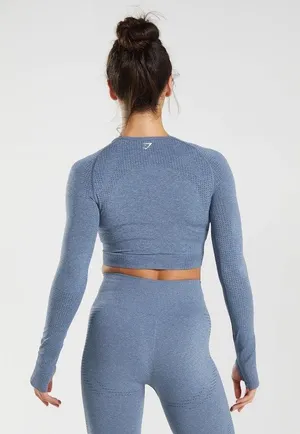 Gymshark Long Sleeve Crop Top thumbnail 2