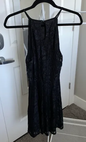 Altar'd State Black Lace Dress thumbnail 2
