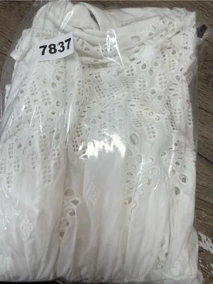 SEA New York white lace asymmetric blouse size extra small thumbnail 5