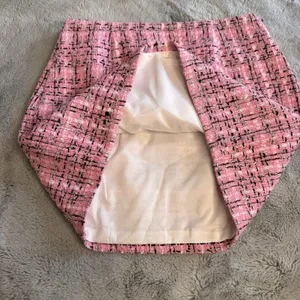 iii Tweed Wool Blend‎ Mini Skirt Womens Sz S Pink New Side Zip thumbnail 8