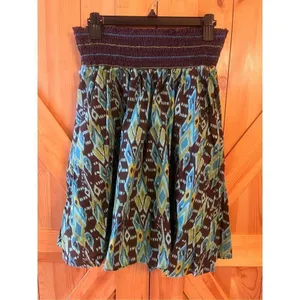 Overdrive pull on skirt, size large ￼(1660) Brown thumbnail 2