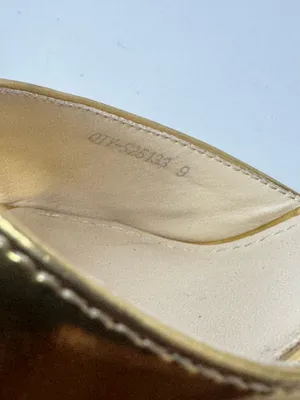 QIY Gold Metallic Stiletto Heels Women's Size 9 thumbnail 9