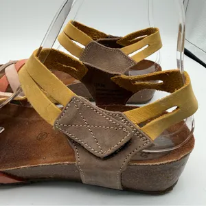 Inter-Bios Spain Leather Comfort Sandals Cork Footbed EU 38 US 7.5 Boho thumbnail 6