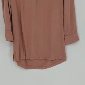 Lulus Best of All Pink‎ Long Sleeve Lace Up Dress Size Medium thumbnail 7