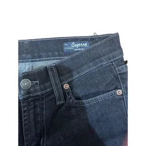 Red Engine Flared Jeans Women's Size 27x32 Dark Wash Jeans Made in USA NWT thumbnail 2