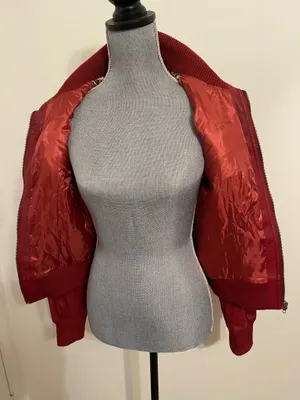 Zenana Red Faux Leather Jacket thumbnail 13
