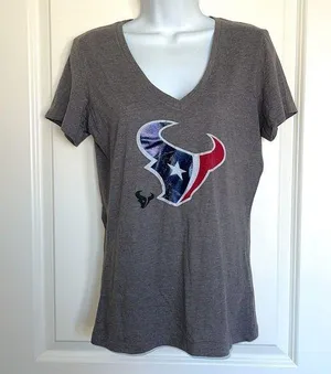 National Football League Team Apparel NEW! Houston Texans Fan T-shirt Size Medium thumbnail 1