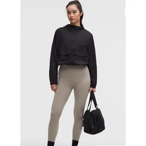 Lululemon Glow Up SHR Tight 25" Warm Ash Grey Women's Size 10 Legging Sport NEW thumbnail 2