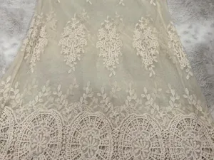 Free People Women's Cream and White Dress thumbnail 3