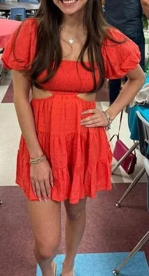 Orange Boutique Dress thumbnail 4