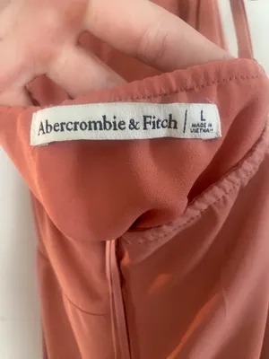 Abercrombie Salmon Cocktail Dress Size L thumbnail 5