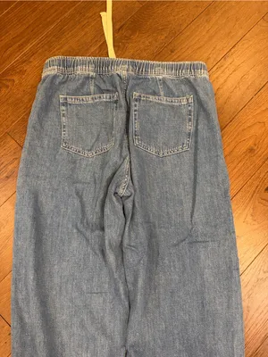 Gap High Rise Pull-On Wide-Leg Jeans Size Medium - C30-119 thumbnail 7
