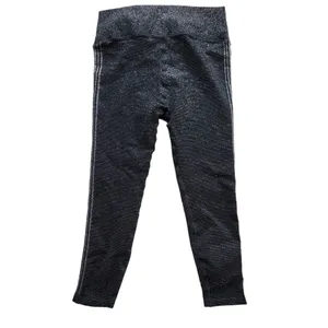 Good American -129 Seamless Leggings High Rise Sparkle Tinsel Black 4‎ - XL thumbnail 5